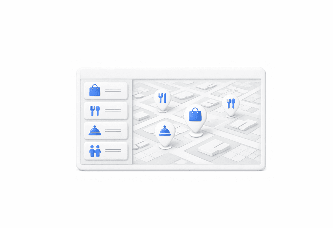 Categorias de serviços