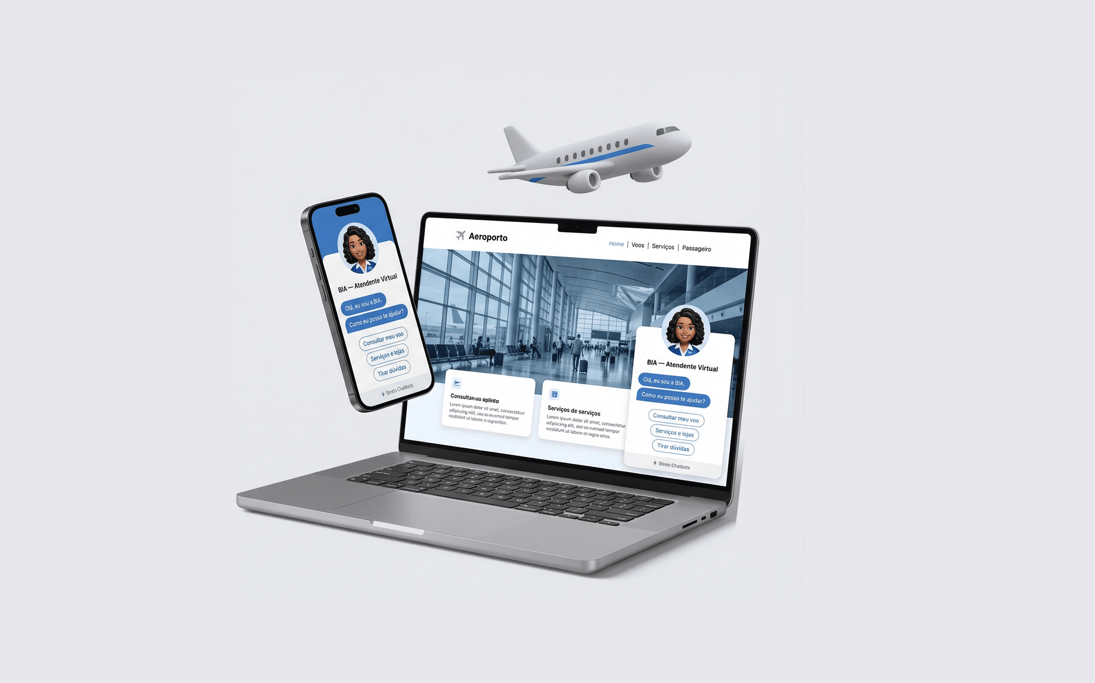 Top 10 melhores Chatbots de Aeroportos