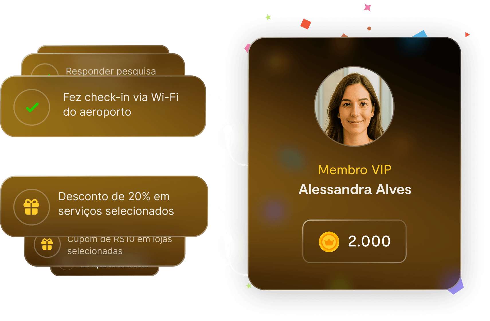 Interface do Fidelização de Clientes