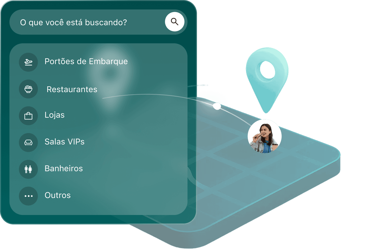 Interface do Mapa Interativo