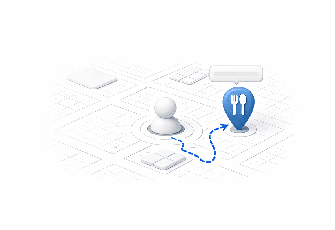 Rotas no mapa (Wayfinding)